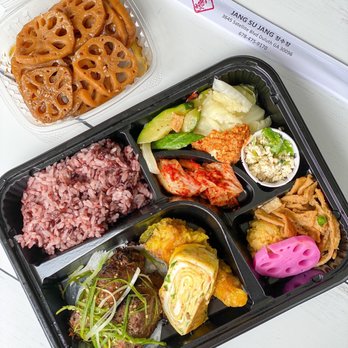 JS KITCHEN by Jang Su Jang - Bento Box & Lotus Root Banchan @tiffhuangry - Korean Near Me - Duluth, Georgia JS KITCHEN by Jang Su Jang - Bento Box & Lotus Root Banchan @tiffhuangry - Korean Near Me - Duluth, Georgia
