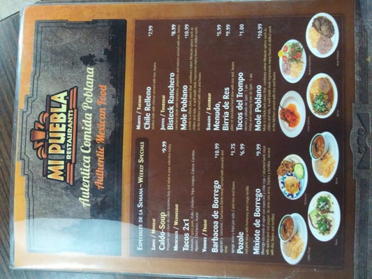 Menu photo 6 Mi Puebla Restaurant Ogden, UT