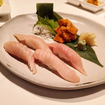 Blue Water Cafe - Toro Nigiri, Uni sashimi - Seafood Near Me - Vancouver, British Columbia