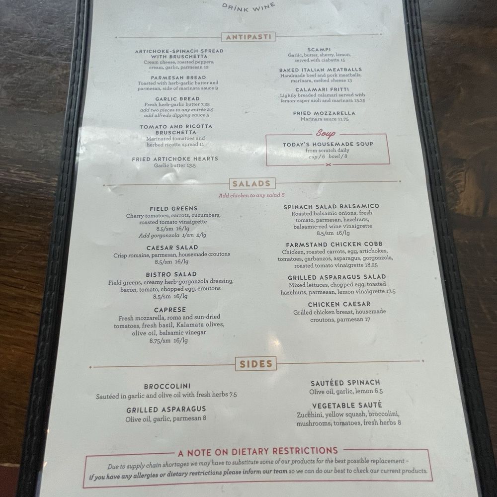 Pastini - Dinner Menu 4/2/24 - Italian Near Me - Eugene, Oregon Pastini - Dinner Menu 4/2/24 - Italian Near Me - Eugene, Oregon