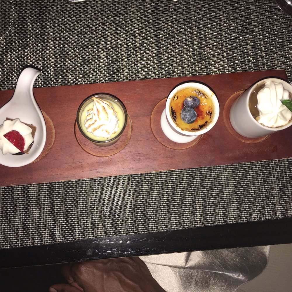 Epic Restaurant - Dessert Flight. 4 mini desserts - New American Near Me - Columbus, Georgia
