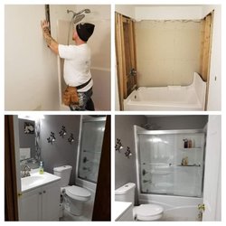 All In One Painting and Remodeling - This is a bathroom remodel we did for a customer. The customer called us back for this bathroom Remodel after we did previous work.