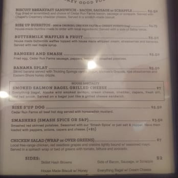 Rise Up Coffee - Eggs and hot food items menu - Coffee & Tea Near Me - Salisbury, Maryland Rise Up Coffee - Eggs and hot food items menu - Coffee & Tea Near Me - Salisbury, Maryland