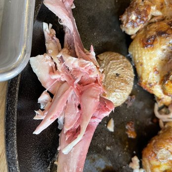 Camp Outpost - Chicken at this place. Slimy and gross. Pass. - New American Near Me - Springdale, Utah