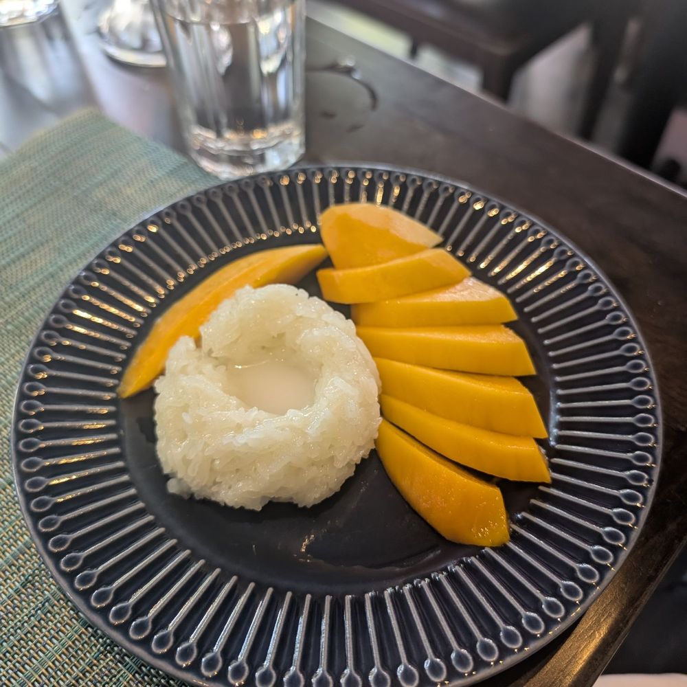 Baan Siam - Mango sticky rice - Thai Near Me - Washington, DC, District of Columbia