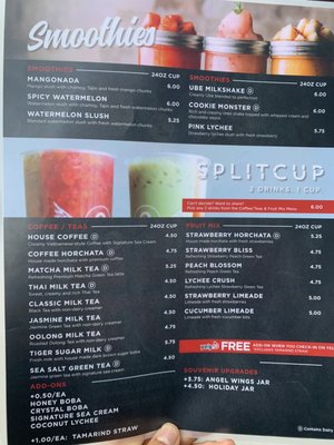 Menu photo 7 Zero Degrees Eugene, OR