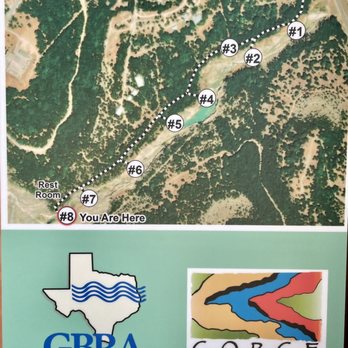 Canyon Lake Gorge - Map for new, 1-mile, self-guided public trail. $5 per person entry. - Hiking Near Me - Canyon Lake, Texas