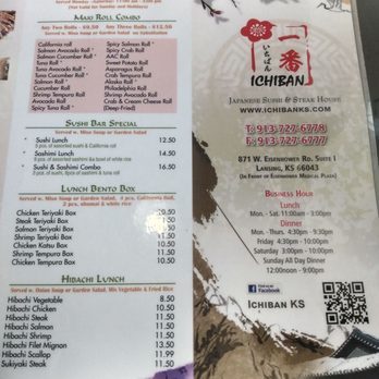 Ichiban Japanese Restaurant - Japanese Near Me - Lansing, Kansas