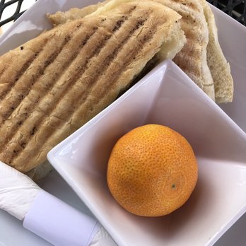 Genoa Coffee and Wine - Breakfast panini with "orange" - Coffee & Tea Near Me - Fort Collins, Colorado