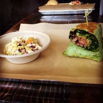 Fork & Fig - Ribeye Wrap with Green Chili Slaw! - Burgers Near Me - Albuquerque, New Mexico