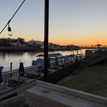 Blue Drum - Last minute of the sunset - Seafood Near Me - Little River, South Carolina Blue Drum - Last minute of the sunset - Seafood Near Me - Little River, South Carolina