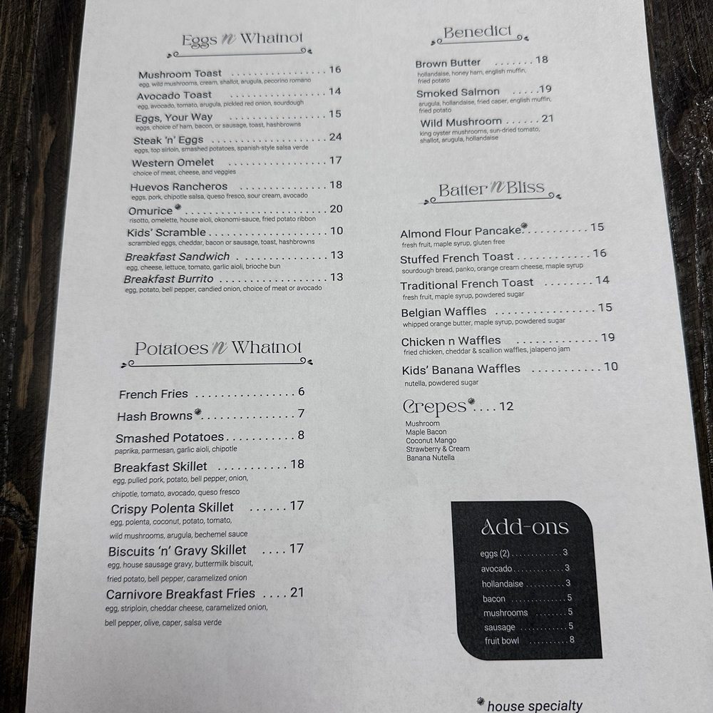 Day N Nite - Breakfast menu - New American Near Me - Heber City, Utah