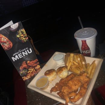 AMC Desert Ridge 18 - Chicken tenders fries and biscuits and a side of cherry coke - Cinema Near Me - Phoenix, Arizona