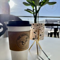 The Jackalope Coffee Haus & Smoothie Bar - Hot coffee