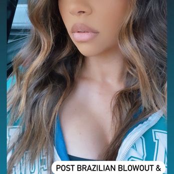 Theory Studio For Hair - She's also not just a colorist. We did a Brazilian Blowout this time. - Hair Salons Near Me - San Dimas, California Theory Studio For Hair - She's also not just a colorist. We did a Brazilian Blowout this time. - Hair Salons Near Me - San Dimas, California
