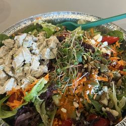 Creekside Provisions Plus Supplies - Salad with a scoop of chicken salad