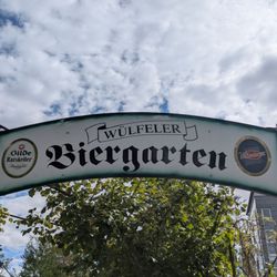Wülfeler Biergarten - Eingang.
