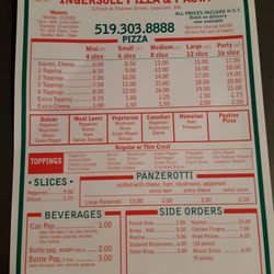 Ingersoll Pizza & Pasta - Ingersoll pizza & pasta
