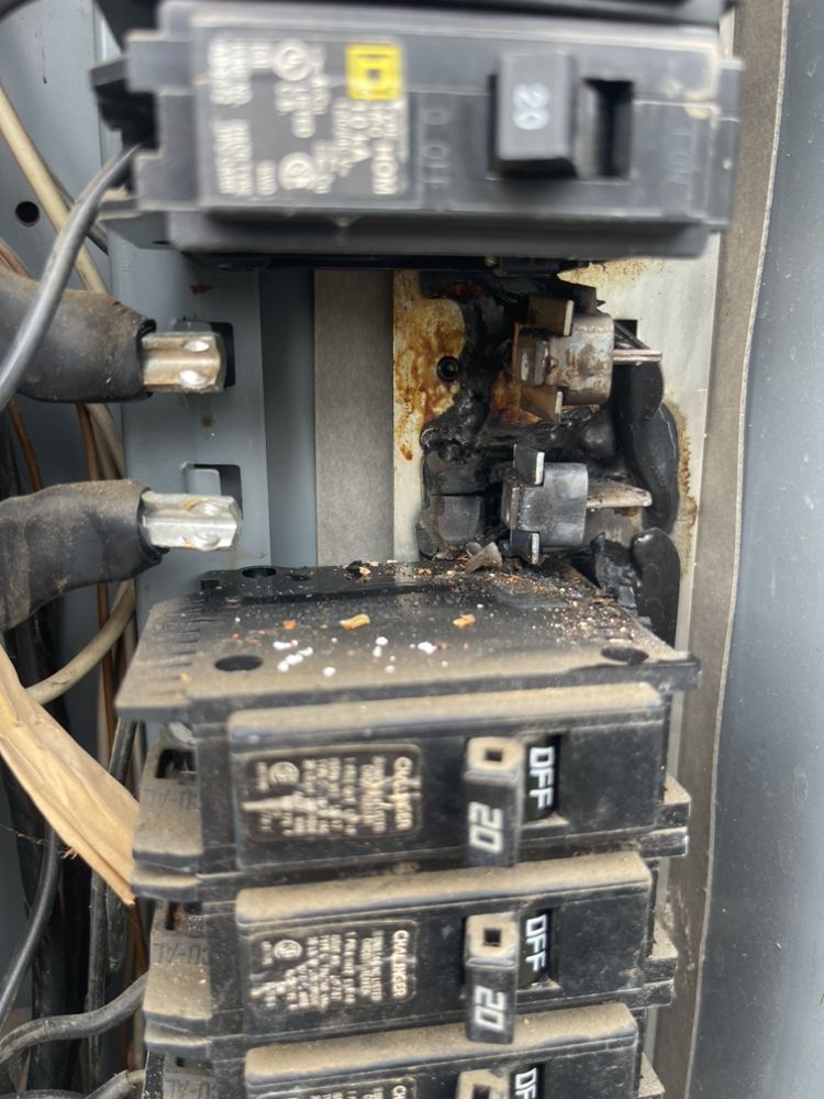 Slide of Black Wire Electric