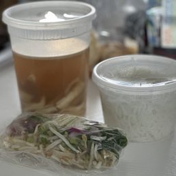 The  chicken *Pho* ensemble