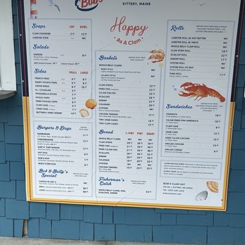 Bob's Clam Hut - Menu - Seafood Near Me - Kittery, Maine