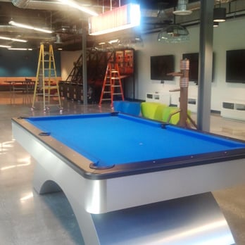 Ars Billiards - Olhausen - Waterfall pool table in our company's game room. - Pool & Billiards Near Me - Riverside, California Ars Billiards - Olhausen - Waterfall pool table in our company's game room. - Pool & Billiards Near Me - Riverside, California