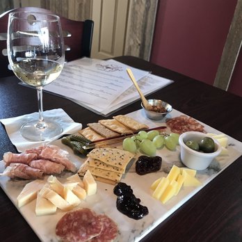 Indulge - Wonderful meat and cheese board. So good, we kicked the plate! - Desserts Near Me - Anacortes, Washington Indulge - Wonderful meat and cheese board. So good, we kicked the plate! - Desserts Near Me - Anacortes, Washington