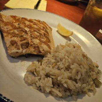 Red Lobster - Grilled Atlantic Salmon with Orzo Rice - Seafood Near Me - Ontario, California
