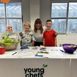 Young Chefs Academy - Two of our Young Chef's at their school family night!