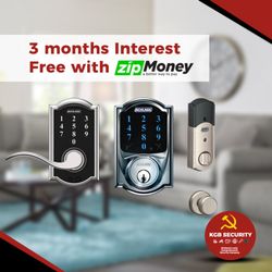 KGB Security - Need to upgrade your security today but its not in the budget? We offer finance through ZipMoney and ZipPay