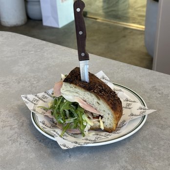 The Newstand - Homemade focaccia w Italian meats. - Coffee & Tea Near Me - San Antonio, Texas