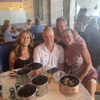 Mussel Beach Restaurant - Family photo enjoying atmosphere! - Seafood Near Me - Delray Beach, Florida Mussel Beach Restaurant - Family photo enjoying atmosphere! - Seafood Near Me - Delray Beach, Florida