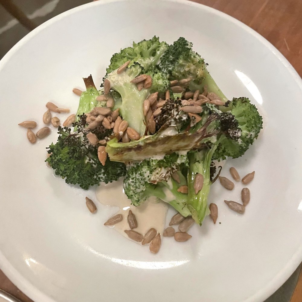 Moosewood Restaurant - Lemon Tahini Broccoli - New American Near Me - Ithaca, New York