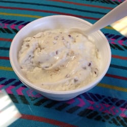 Pecan ice cream!