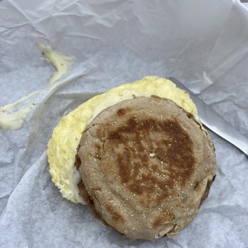 Buzz Cafe - Sausage, egg and cheese on English muffin - Coffee & Tea Near Me - Denver, Colorado