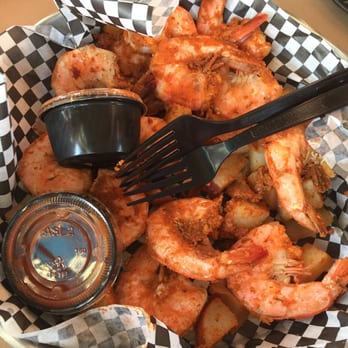 Captain James Crab House - 1/2 pound steamed shrimps - Seafood Near Me - Baltimore, Maryland
