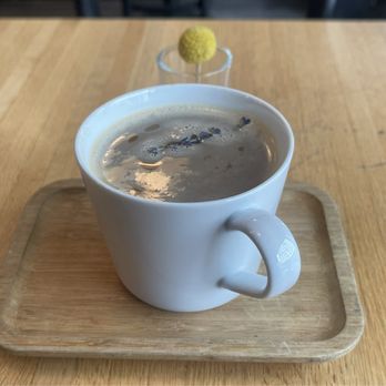 Berbere - Lavender latte - Vegan Near Me - Santa Monica, California Berbere - Lavender latte - Vegan Near Me - Santa Monica, California