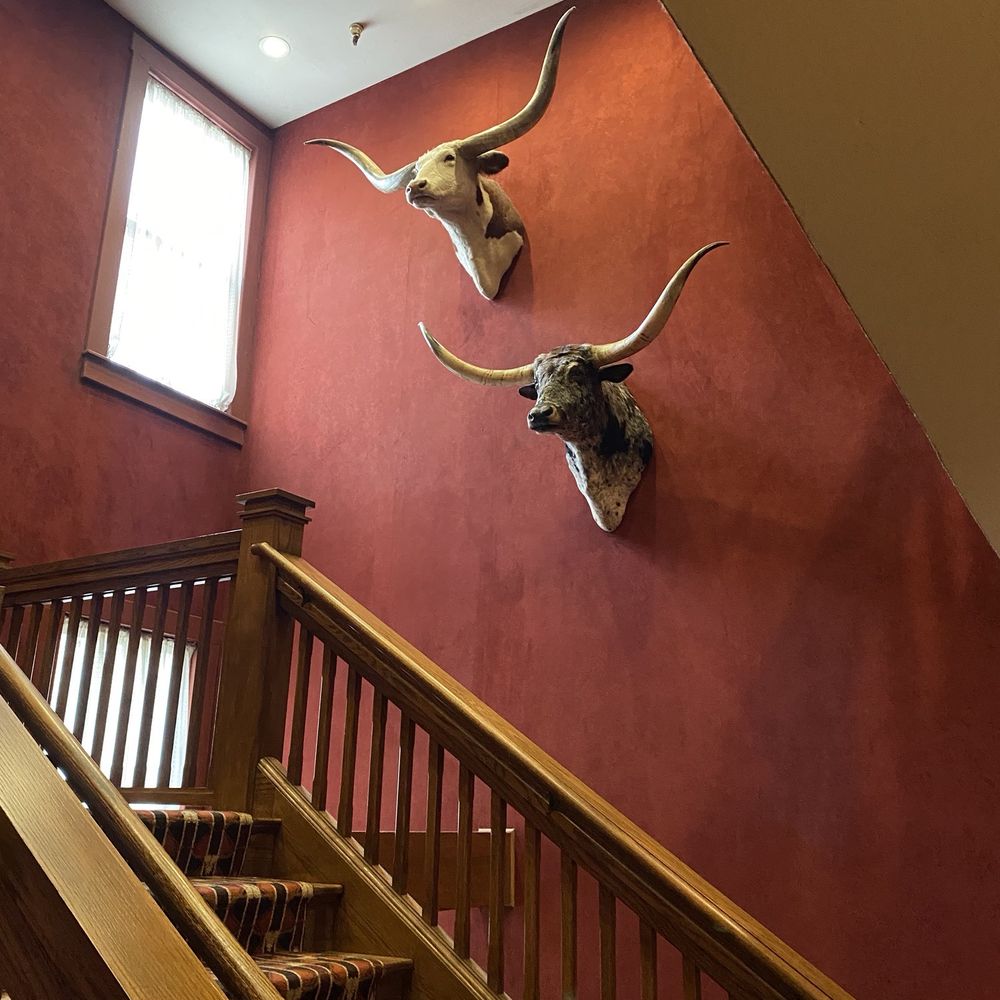 Stockyards Hotel - Stairs - Hotels Near Me - Fort Worth, Texas