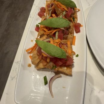 Bernie's Social Bar - Ahi Tuna Nachos - Bars Near Me - Kennesaw, Georgia