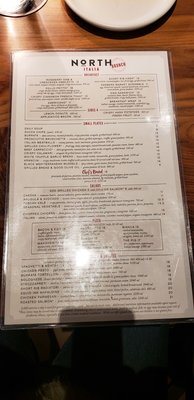 Menu photo 7 North Italia Dallas, TX