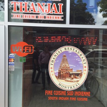 Thanjai - Front entrance, WiFi And Credit Cards accepted - Indian Near Me - Montreal, Quebec