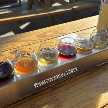 Lost Cause Meadery - Mead flight - Wine Tasting Room Near Me - San Diego, California
