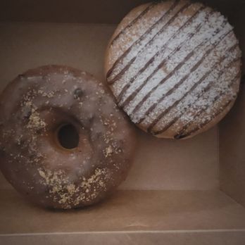 Duchess - Blueberry (right) & Nutella (left) donuts - American Near Me - Los Angeles, California