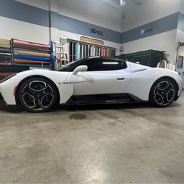 Maserati Mc20 full paint correction and paint protection film