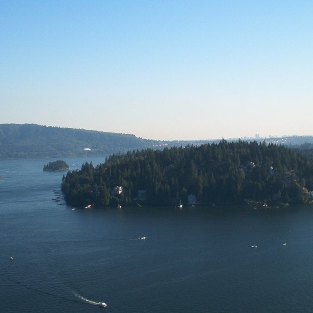 Quarry Rock - the view south to the big city - Hiking Near Me - North Vancouver, British Columbia Quarry Rock - the view south to the big city - Hiking Near Me - North Vancouver, British Columbia