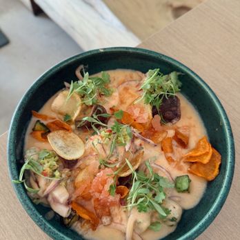 Suspiro - Ceviche mixto - Spanish Near Me - San Jose, California Suspiro - Ceviche mixto - Spanish Near Me - San Jose, California