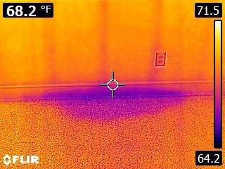 Infrared pictures - Infrared is always included with a home inspection Infrared pictures - Infrared is always included with a home inspection