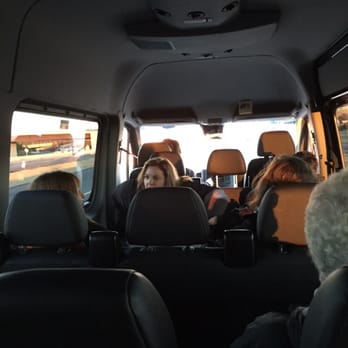 Culdesac Chauffeur Service - View from the back row of the Sprinter - Limos Near Me