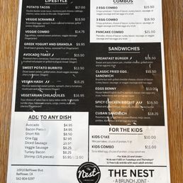 Menu Menu