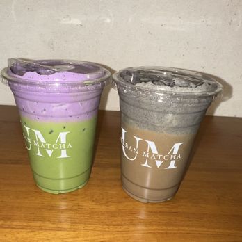 Urban Matcha - Ube cheese cap and black sesame hojicha - Desserts Near Me - Chandler, Arizona Urban Matcha - Ube cheese cap and black sesame hojicha - Desserts Near Me - Chandler, Arizona